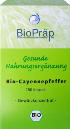 Bio Cayennepfeffer 180 Kapseln