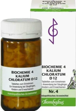 Biochemie Bombastus 4 Kalium Chloratum D 12 200 Tabletten
