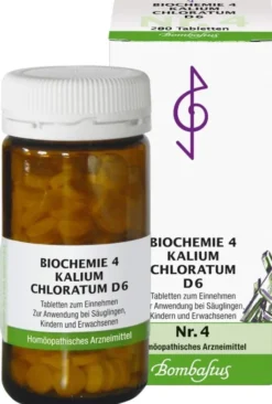 Biochemie Bombastus 4 Kalium chloratum D 6 200 Tabletten