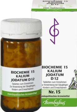 Biochemie Bombastus 15 Kalium Jodatum D 12 200 Tabletten