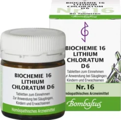 Biochemie Bombastus 16 Lithium Chloratum D 6 80 Tabletten