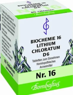 Biochemie Bombastus 16 Lithium Chloratum D 6 80 Tabletten