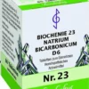 Biochemie Bombastus 23 Natrium Bicarbonicum D 6 80 Tabletten