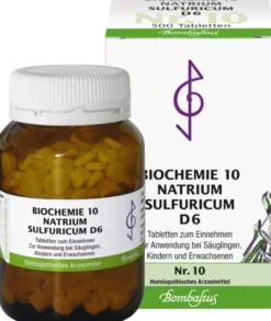 Biochemie Bombastus 10 Natrium Sulfuricum D 6 500 Tabletten