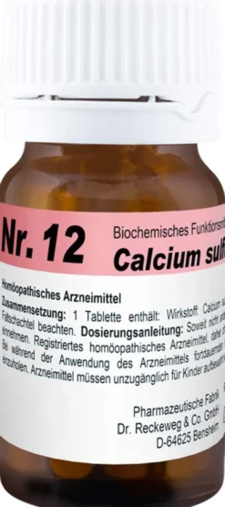 Biochemie 12 Calcium Sulfuricum D 6 Tabletten
