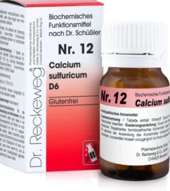 Biochemie 12 Calcium Sulfuricum D 6 Tabletten