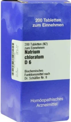 Biochemie Iso 8 Natrium Chloratum D6 200 Tabletten