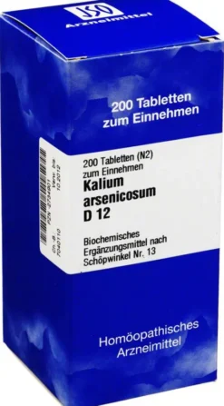 Biochemie 13 Kalium Arsenicosum D12 Tabletten 200 Tabletten