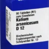 Biochemie 13 Kalium Arsenicosum D12 Tabletten 80 Tabletten