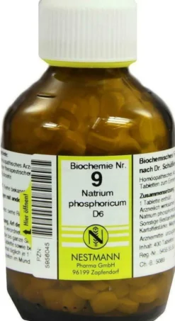 Biochemie 9 Natrium Phosphoricum D6 400 Tabletten
