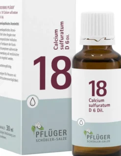 Biochemie Pflüger 18 Calcium Sulfuratum D6 30 ml Tropfen