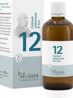 Biochemie Pflüger 12 Calcium Sulfuricum D6 100 ml Tropfen