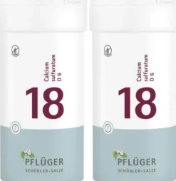 Biochemie Pflüger 18 Calcium sulfuratum D6 2 x 400 Tabletten