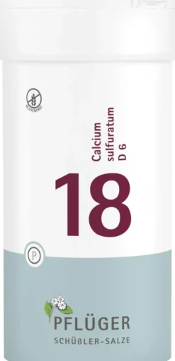 Biochemie Pflüger 18 Calcium sulfuratum D6 400 Tabletten