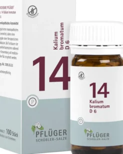 Biochemie Pflüger 14 Kalium Bromatum D6 100 Tabletten