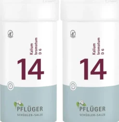 Biochemie Pflüger 14 Kalium bromatum D6 2 x 400 Tabletten