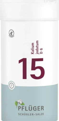 Biochemie Pflüger 15 Kalium jodatum D6 400 Tabletten