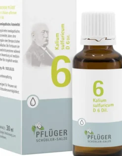 Biochemie Pflüger 6 Kalium Sulfuricum D6 30 ml Tropfen