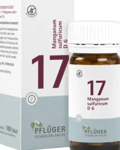 Biochemie Pflüger 17 Manganum Sulfuricum D6 100 Tabletten