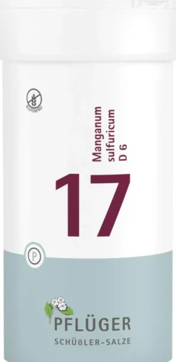 Biochemie Pflüger 17 Manganum sulfuricum D6 400 Tabletten