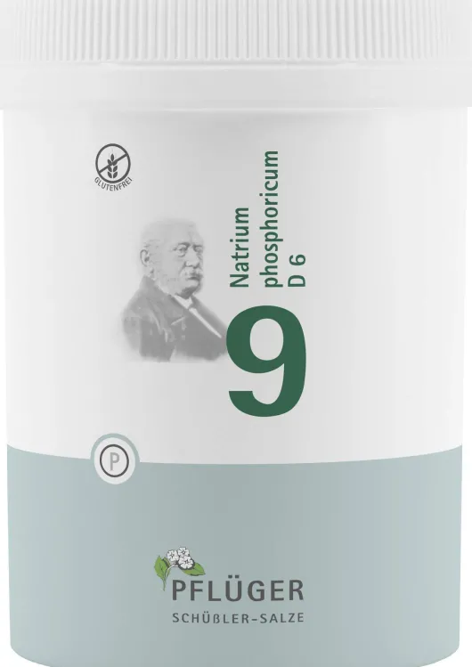 Biochemie Pflüger 9 Natrium phosphoricum D6 1000 Tabletten