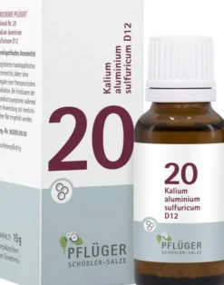 Biochemie Pflüger Nr. 20 Kalium Aluminium Sulfuricum D12 15 G...