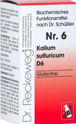 Biochemie Reckeweg 6 Kalium Sulfuricum D 6 200 Tabletten
