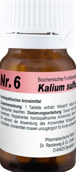 Biochemie Reckeweg 6 Kalium Sulfuricum D 6 200 Tabletten