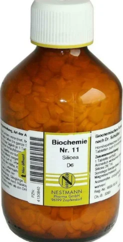 Biochemie 11 Silicea D 6 Tabletten 1000 Tabletten
