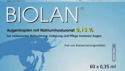 Biolan Augentropfen Einzeldosispipetten 60x0.35 Ml...