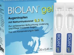 Biolan Gel Augentropfen 20 X 0.45 ml Augentropfen