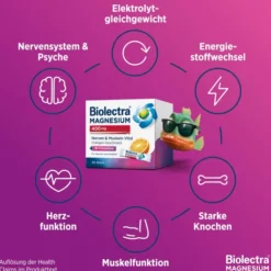 Biolectra Magnesium 400 mg Nerven & Muskeln Vital 30 Beutel