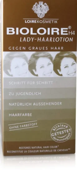 Bioloire H4 Haarlotion - Gegen graues Haar (für Damen), 150 ml