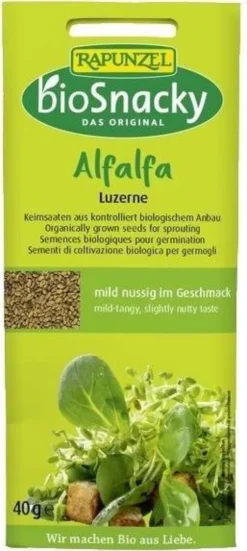 Biosnacky Sprossensamen Alfalfa 40 G