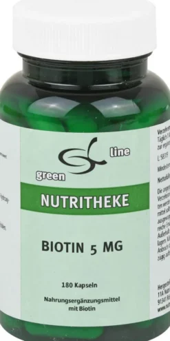 Biotin 5 mg 180 Kapseln
