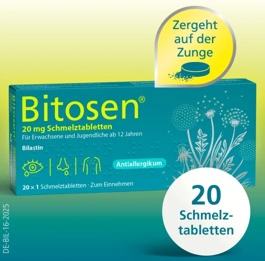 Bitosen 20 mg 20 Schmelztabletten