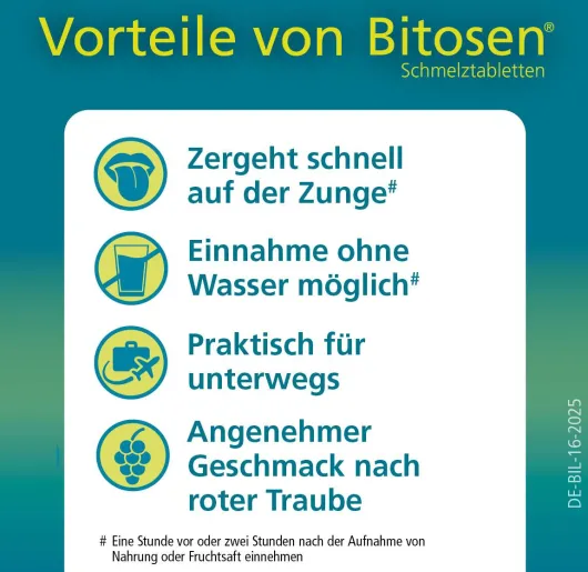 Bitosen 20 mg 30 Schmelztabletten