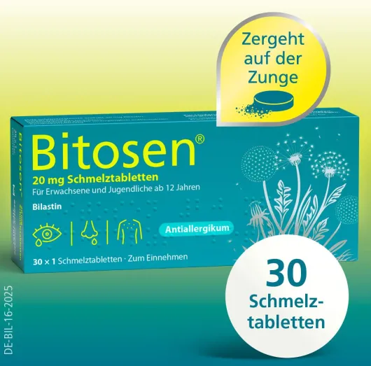Bitosen 20 mg 30 Schmelztabletten