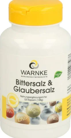 Bittersalz & Glaubersalz 120 Kapseln