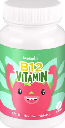 Bjökovit Vitamin B12 Kautabletten Für Kinder Drachenfrucht 120...
