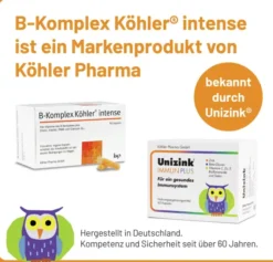 B - Komplex Köhler Intense 90 Kapseln