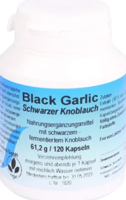 Black Garlic Schwarzer Knoblauch 120 Kapseln