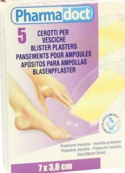 Blasenpflaster 7 X 3,8 cm Hydrocolloid 5 Pflaster