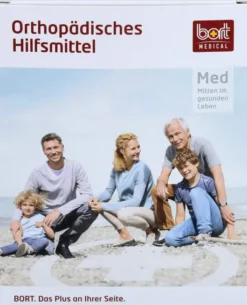 Bort Achillostabil Eco Knöchelband.S Hautfarben 1 Stück