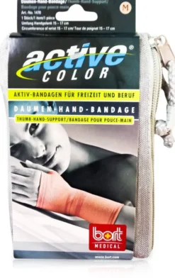 Bort Activecolor Daumen Hand Bandage Medium Hautfarben