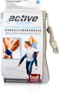 Bort Activecolor Handgelenkbandage Medium Blau