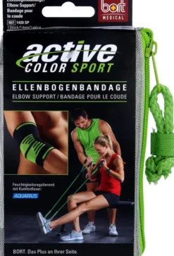 Bort Activecolor Sport Ellenbogenband.M Schwarz Grau 1 Stück