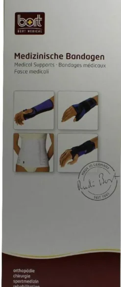 Bort Arm Handgelenk Schiene Links Small Blau-Schwarz