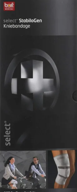 Bort Stabilogen Kniebandage Gr.5+ Haut 1 Stück