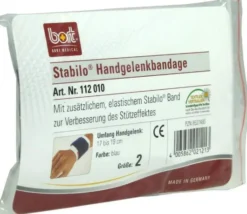 Bort Stabilo Handgelenkbandage Gr.2 Blau 1 Bandage